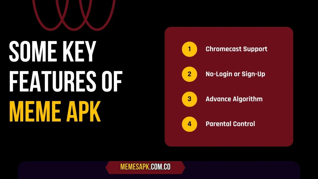 Some Key Features of Meme APK